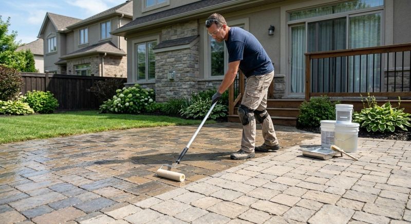 Courtyard Sealing in Renton, WA